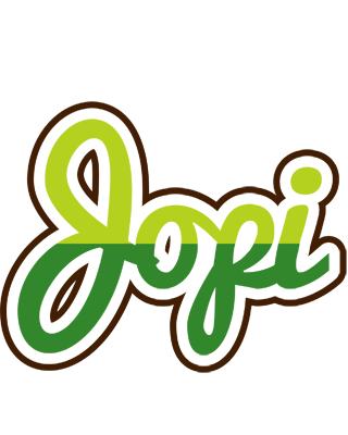 Jopi golfing logo