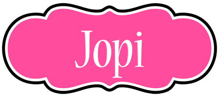 Jopi invitation logo