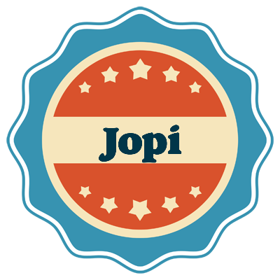 Jopi labels logo