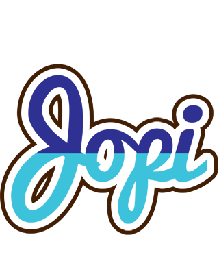 Jopi raining logo