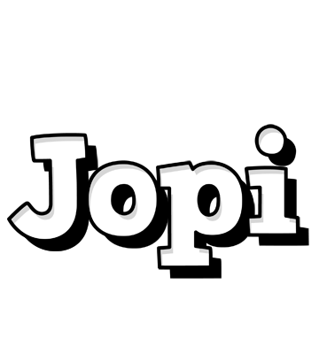 Jopi snowing logo