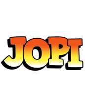 Jopi sunset logo