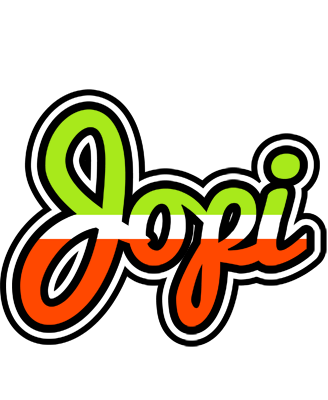 Jopi superfun logo