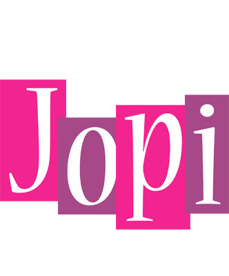 Jopi whine logo