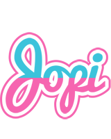 Jopi woman logo