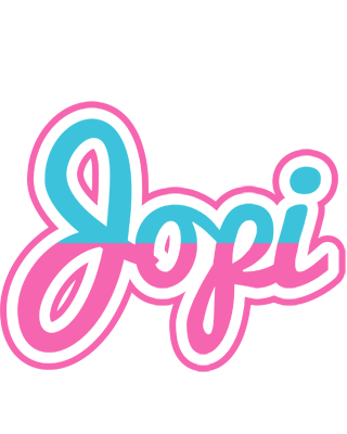 Jopi woman logo