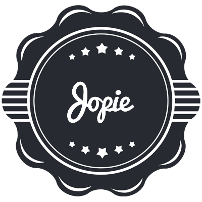 Jopie badge logo