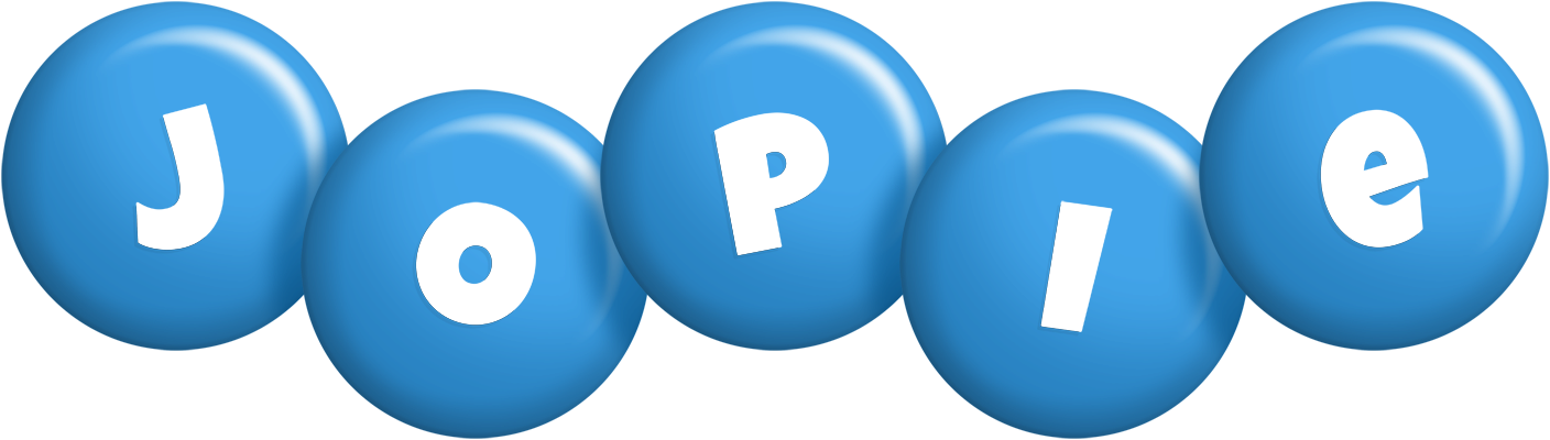 Jopie candy-blue logo