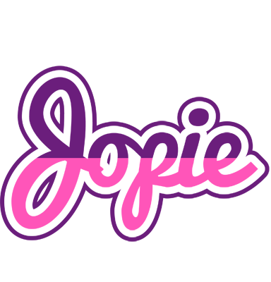 Jopie cheerful logo