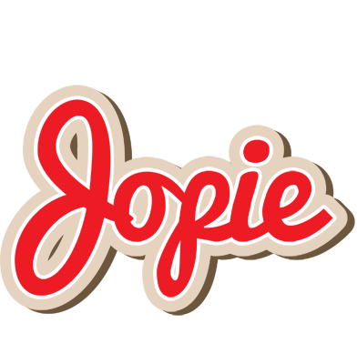 Jopie chocolate logo