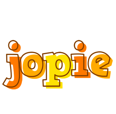 Jopie desert logo