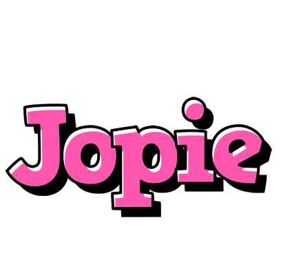 Jopie girlish logo