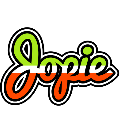 Jopie superfun logo