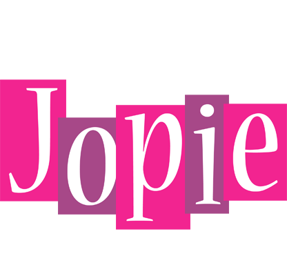 Jopie whine logo