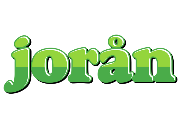 Jorån apple logo