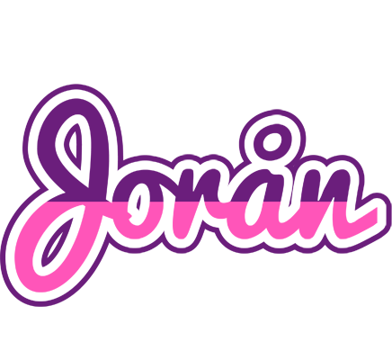 Jorån cheerful logo