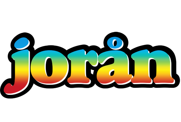Jorån color logo