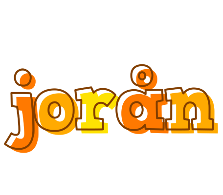 Jorån desert logo