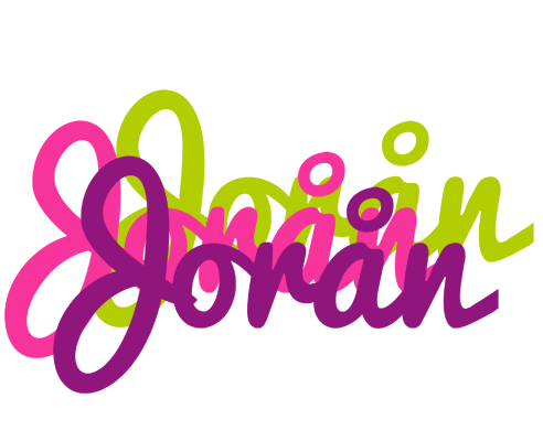 Jorån flowers logo