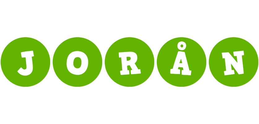 Jorån games logo