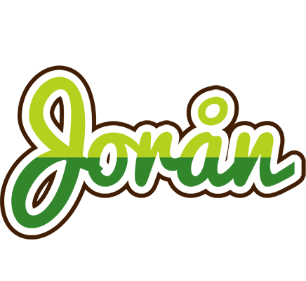 Jorån golfing logo