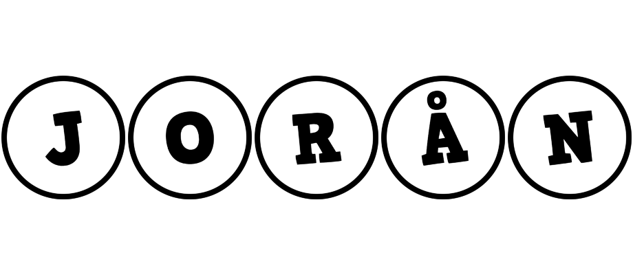 Jorån handy logo