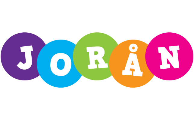 Jorån happy logo