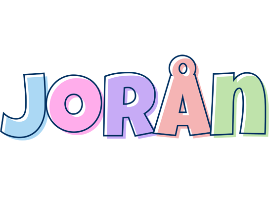 Jorån pastel logo