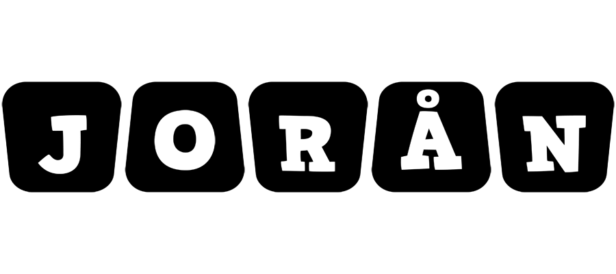 Jorån racing logo