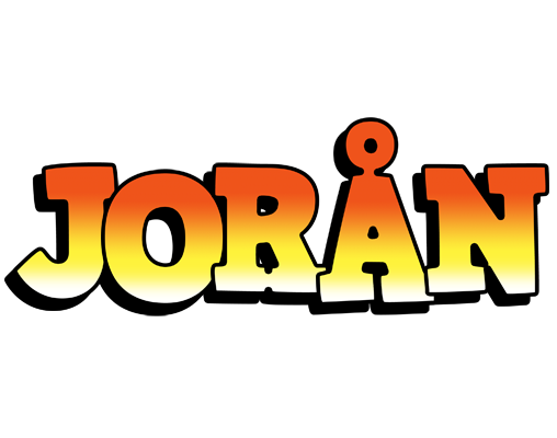 Jorån sunset logo
