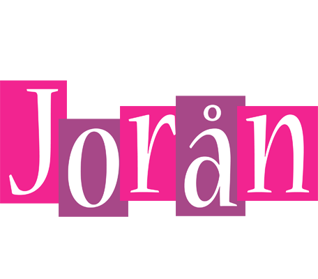 Jorån whine logo