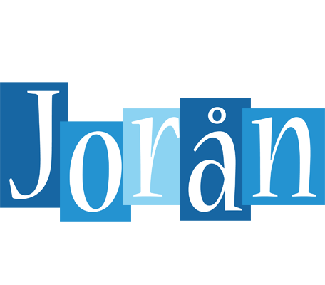 Jorån winter logo