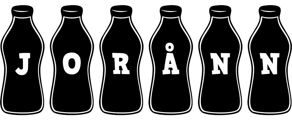 Jorånn bottle logo