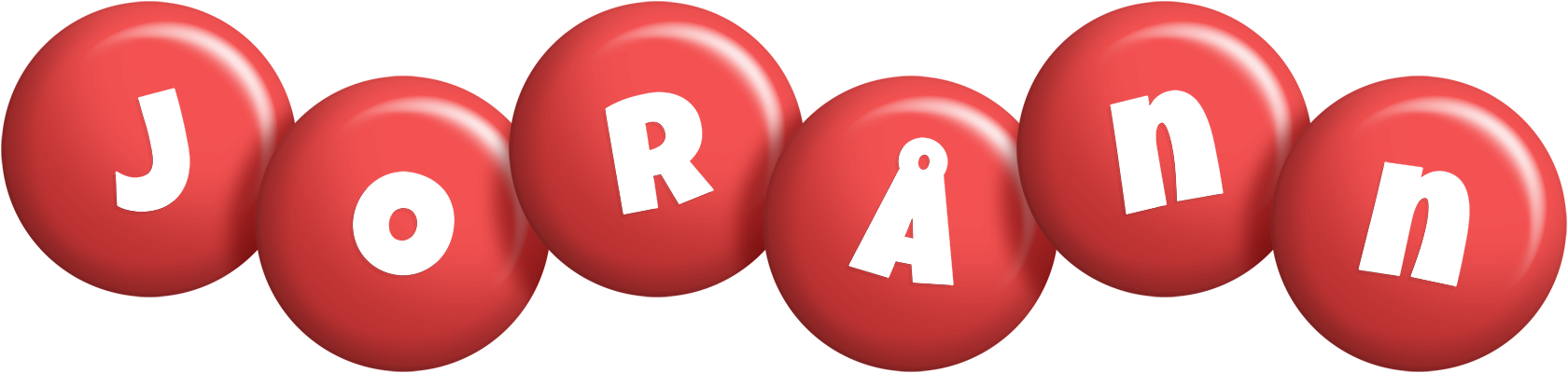 Jorånn candy-red logo