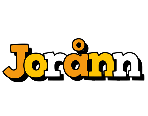 Jorånn cartoon logo