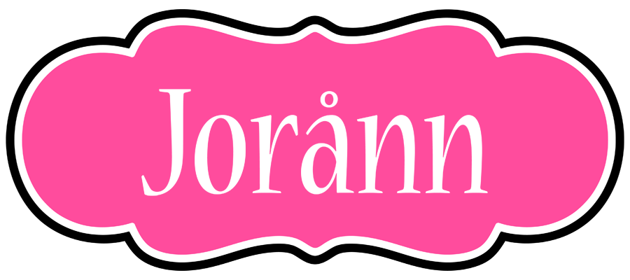 Jorånn invitation logo