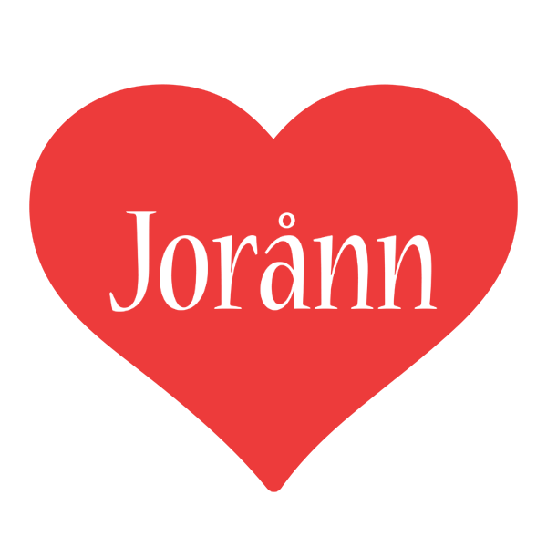 Jorånn love logo