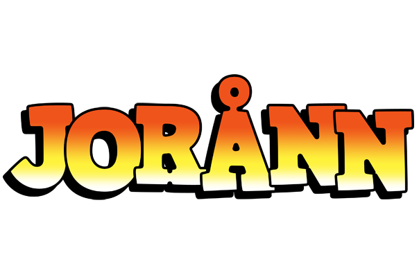 Jorånn sunset logo
