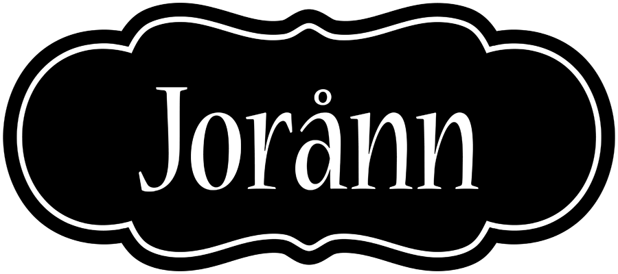 Jorånn welcome logo