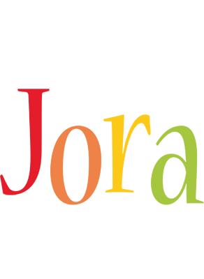Jora birthday logo