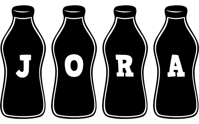 Jora bottle logo