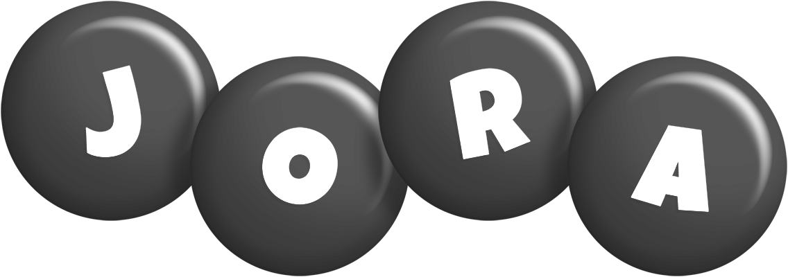 Jora candy-black logo