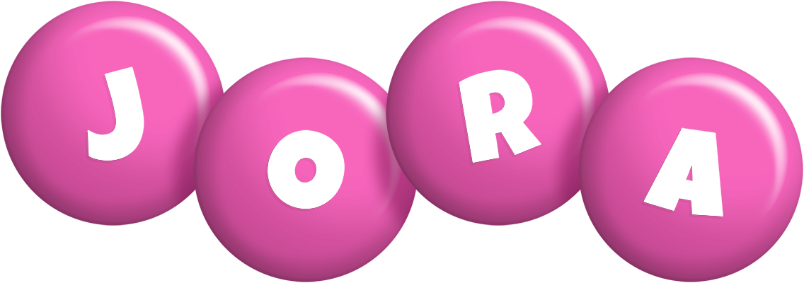 Jora candy-pink logo
