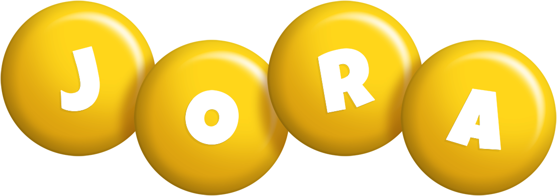 Jora candy-yellow logo