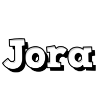 Jora snowing logo