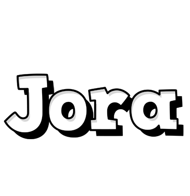 Jora snowing logo