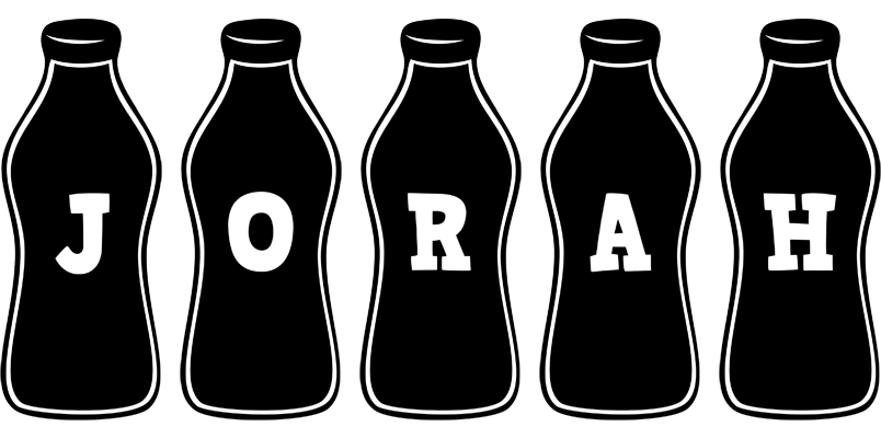 Jorah bottle logo
