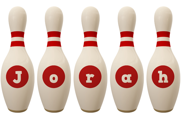 Jorah bowling-pin logo
