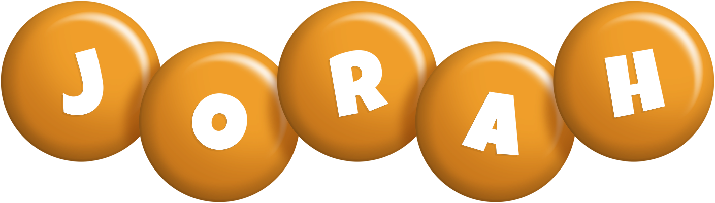Jorah candy-orange logo