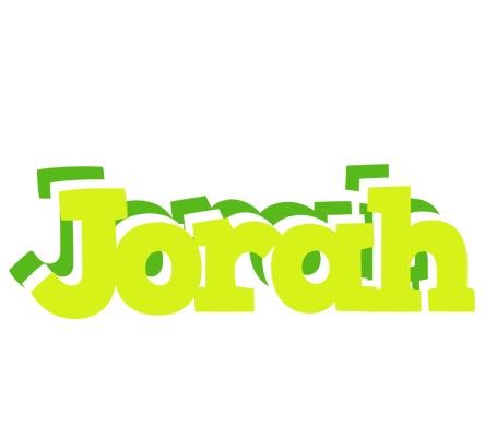 Jorah citrus logo